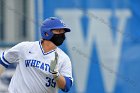 Baseball vs CGA  Wheaton College Baseball vs Coast Guard Academy during game one of the NEWMAC semi-finals playoffs. - (Photo by Keith Nordstrom) : Wheaton, baseball, NEWMAC